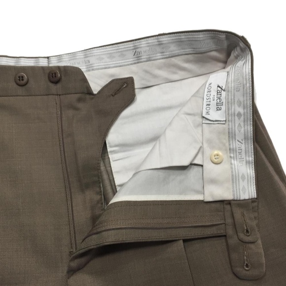 Zanella Bennett Pants‎ Virgin Wool Trousers - Picture 6 of 8